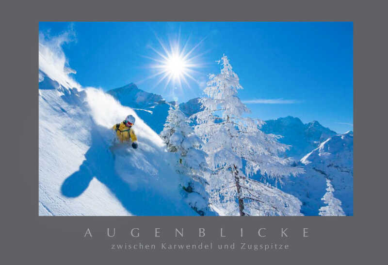 Telemarkfahrer im Alpspitzgebiet- 1094 Winterwunderland