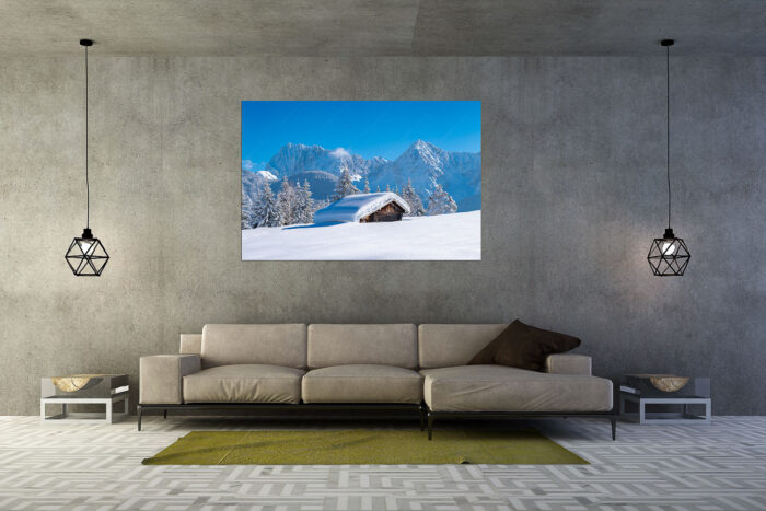 Beeindruckendes Karwendel | Größe ca. 180x120cm, Seitenverhältnis 3:2