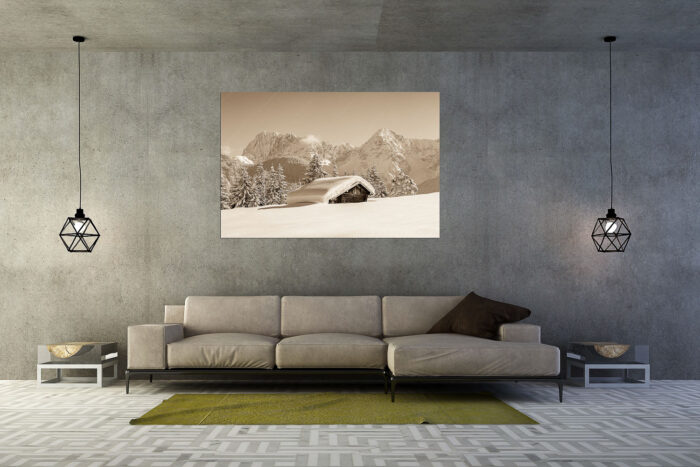 Beeindruckendes Karwendel | Größe ca. 180x120cm, Seitenverhältnis 3:2