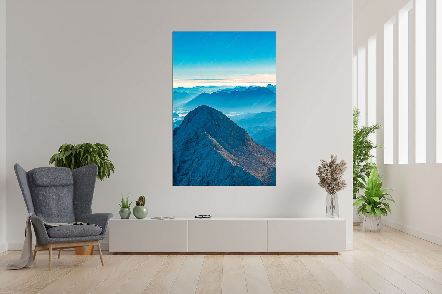 Alpspitz SüdWest | Größe ca. 120x180cm, Seitenverhältnis 2:3