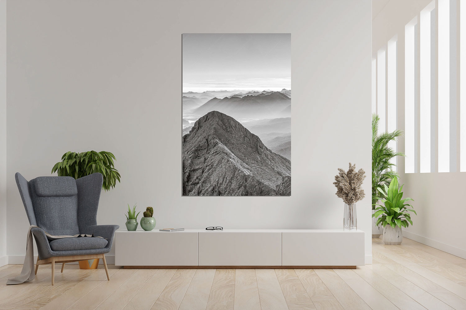 Alpspitz SüdWest | Größe ca. 120x180cm, Seitenverhältnis 2:3