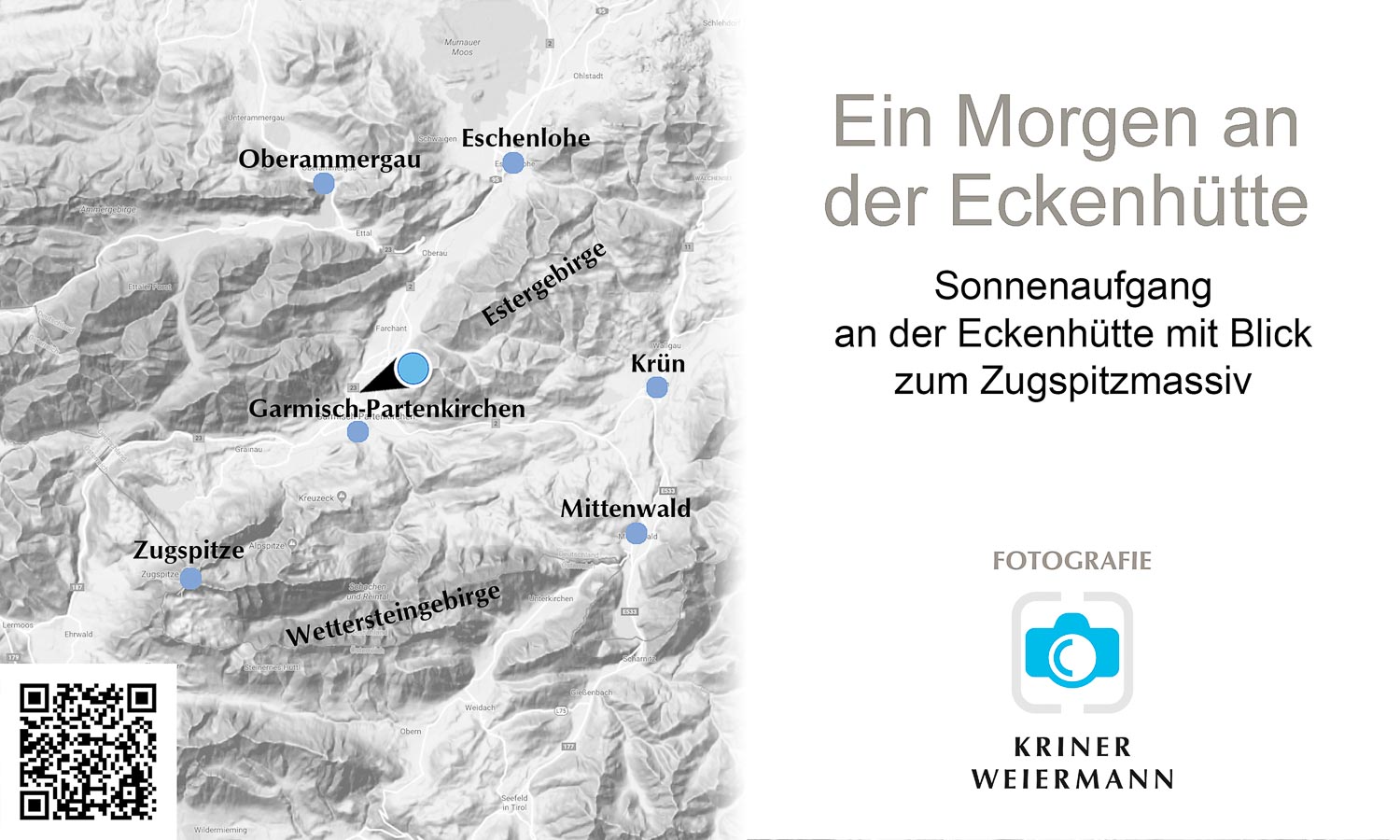 Ein Morgen an der Eckenhütte — Sonnenaufgang an der Eckenhütte mit Blick zum Zugspitzmassiv - Ein Morgen an der Eckenhütte -