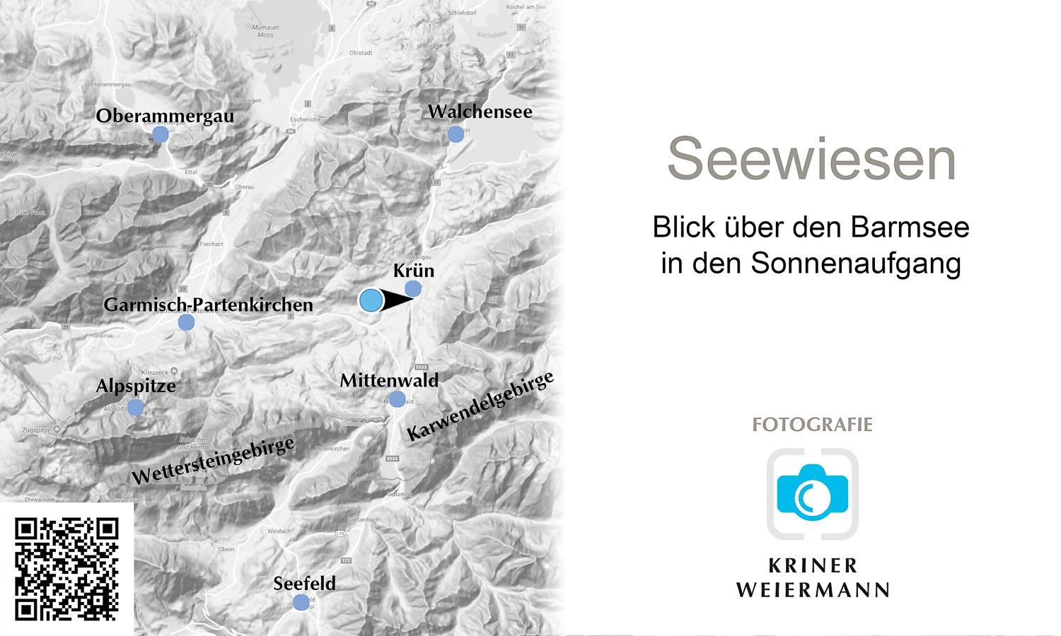 Seewiesen — Blick übern Barmsee in den Sonnenaufgang - Seewiesen -