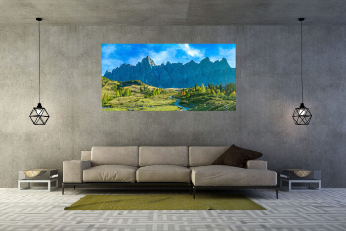 Malerisches Karwendel | Größe ca. 200x100cm, Seitenverhältnis 2:1