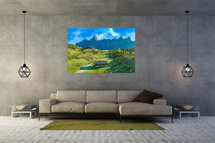 Malerisches Karwendel | Größe ca. 180x120cm, Seitenverhältnis 3:2