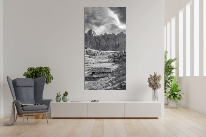 Malerisches Karwendel | Größe ca. 90x180cm, Seitenverhältnis 1:2