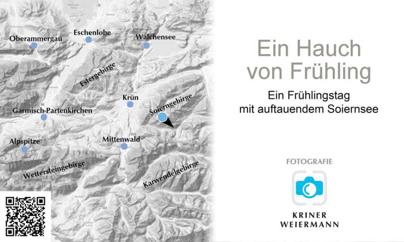 Ein Frühlingstag mit auftauendem Soiernsee - Ein Hauch von Frühling -