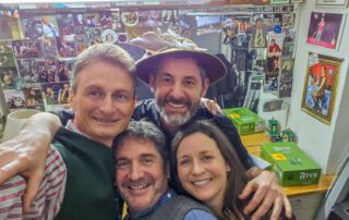 Backstage im Fraunhofer Theater in München