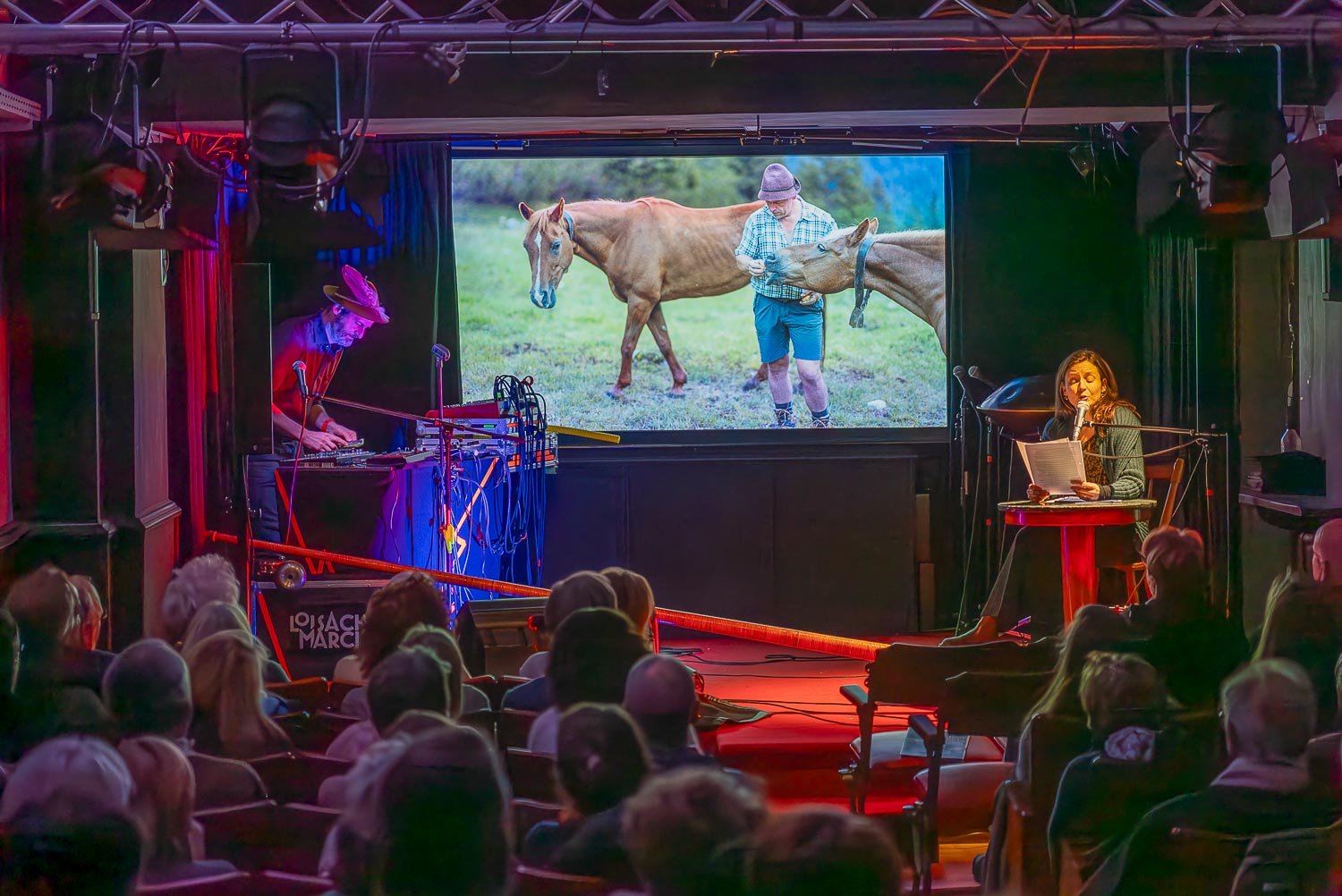 Bergwelten in Concert - Marci und Annette auf der Buhe im Fraunhofer Theater - 