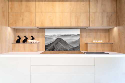 Blick über Alpspitze ins Isartal und Soierngebirge - Alpspitz SüdWest - Größe ca. 90x60cm, Seitenverhältnis 3:2 - Wetterstein mit Soierngebirge - weitere Infos unter https://www.kriner-weiermann.de