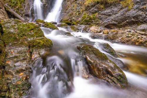 Bach im Estergebirge - Bach im Estergebirge - Seitenverhältnis 3:2 - Wasserfall und Bachlauf - weitere Infos unter https://www.kriner-weiermann.de
