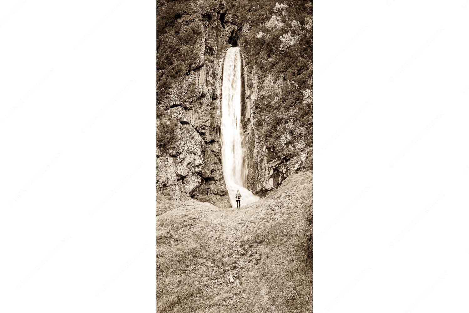 Partnachfall im Reintal im Wettersteingebirge