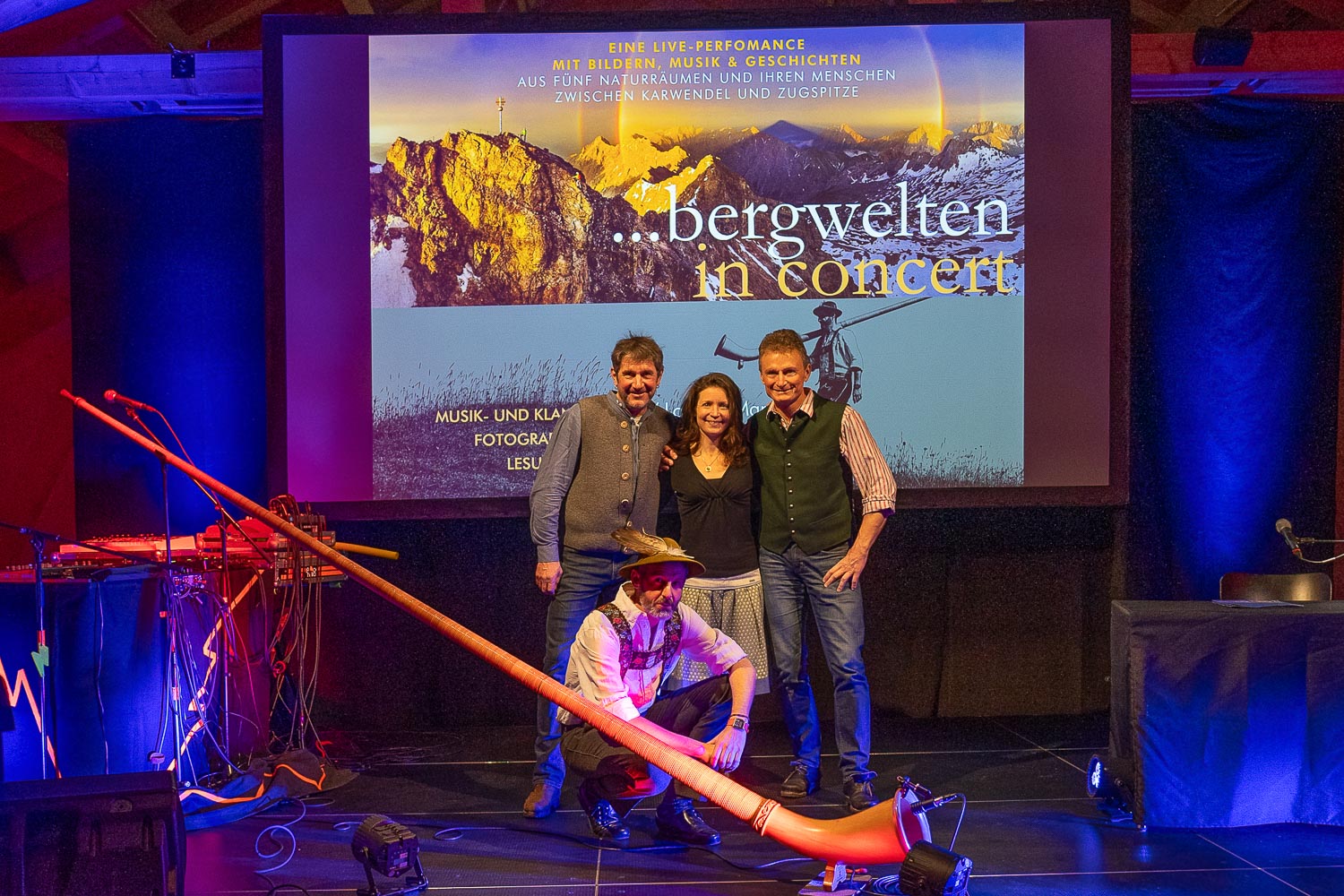 Wunderbarer Konzertabend - Bergwelten in Concert - Stiftung Kunst und Natur Nantesbuch