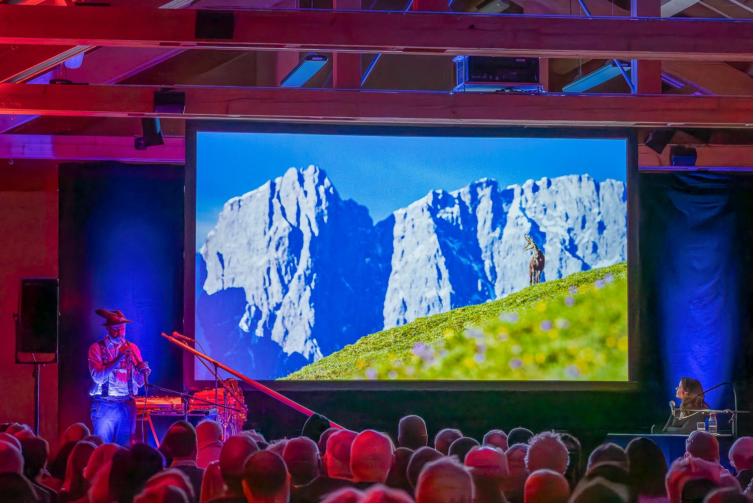 Wunderbarer Konzertabend - Bergwelten in Concert - Stiftung Kunst und Natur Nantesbuch