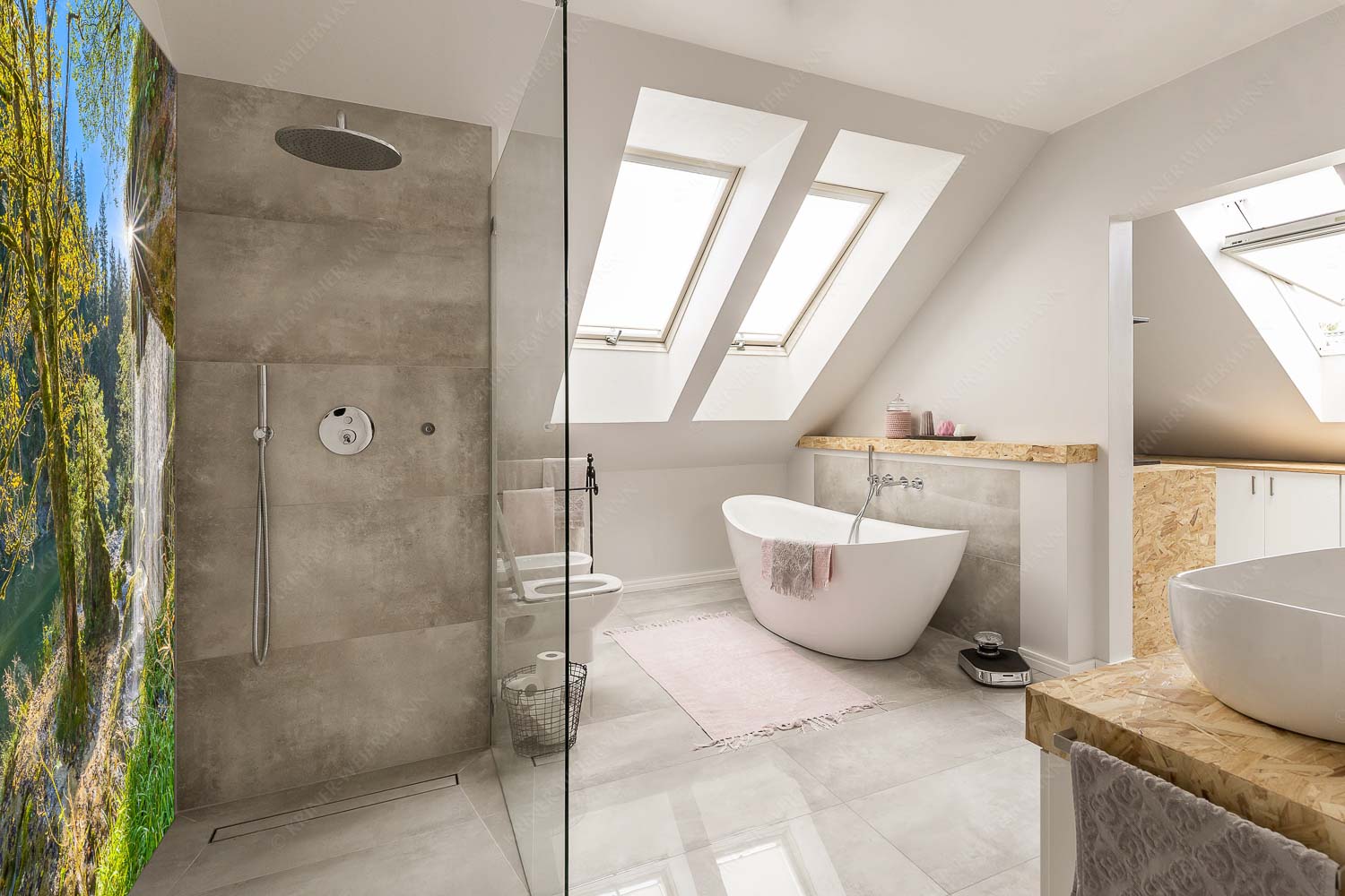 Schleierfall in der Ammerschlucht an der Ammer - Bezaubernd II - Größe ca. 150x225cm, Seitenverhältnis 2:3 - Schleierfälle an der Ammer - weitere Infos unter https://www.kriner-weiermann.de