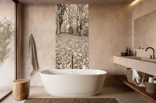 Herbstlaub am Wamberg - Bladlan - Größe ca. 100x200cm, Seitenverhältnis 1:2 - Herbstliche Ahornblätter am Wamberg - weitere Infos unter https://www.kriner-weiermann.de