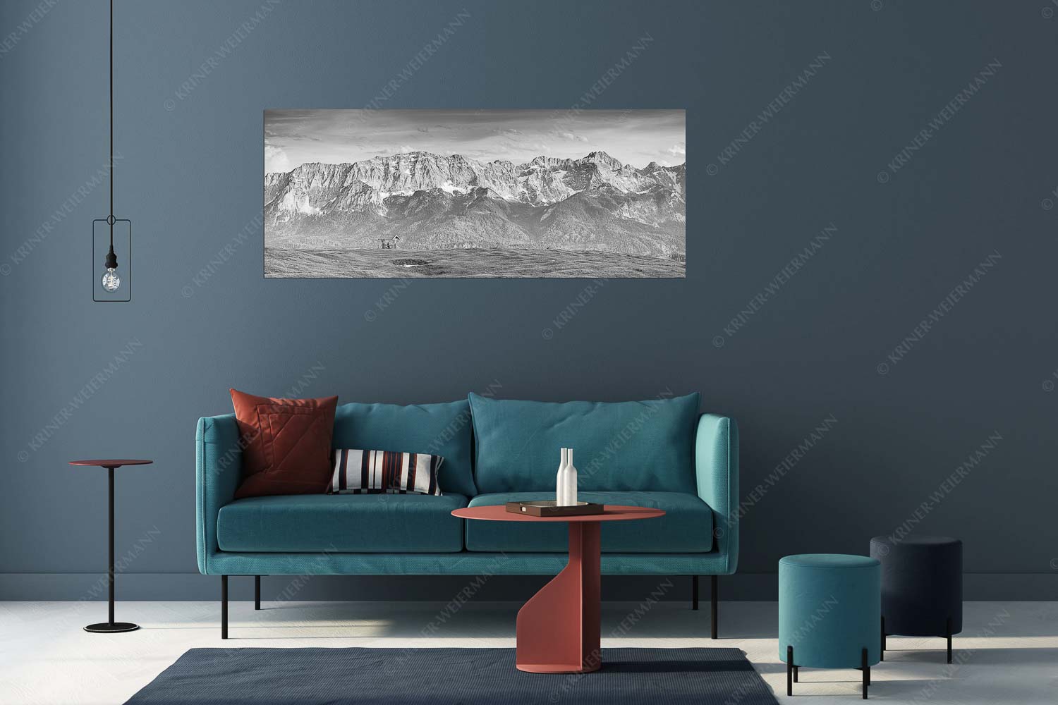 Der Blick ins Herz – Größe ca. 175x70cm, Seitenverhältnis 2,5:1 — Panorama am Wank Eines der schönsten Panoramen im Garmisch-Partenkirchen bietet die Aussicht vom Wank - Der Blick ins Herz - Größe ca. 175x70cm, Seitenverhältnis 2,5:1 - Panorama am Wank - weitere Infos unter https://www.kriner-weiermann.de