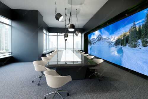 Blick über zugefrorenden Soiernsee zur Soiernspitze und Schöttlkar - Eisige Ruhe - Größe ca. 600x200cm, Seitenverhältnis 3:1 - Zugefrorener Soiernsee im Karwendel - weitere Infos unter https://www.kriner-weiermann.de