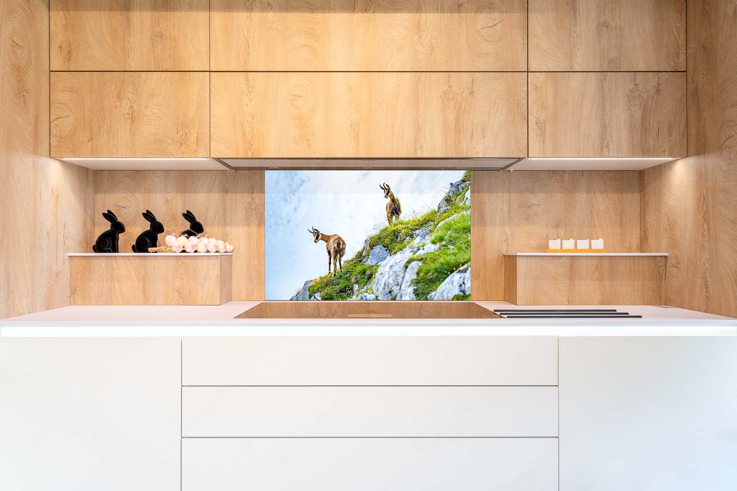 Fest im Blick – Größe ca. 90x60cm, Seitenverhältnis 3:2 — Gämsen im Karwendel Aufmerksame Gämsen im Karwendelgebirge - Fest im Blick - Größe ca. 90x60cm, Seitenverhältnis 3:2 - Gämsen im Karwendel - weitere Infos unter https://www.kriner-weiermann.de