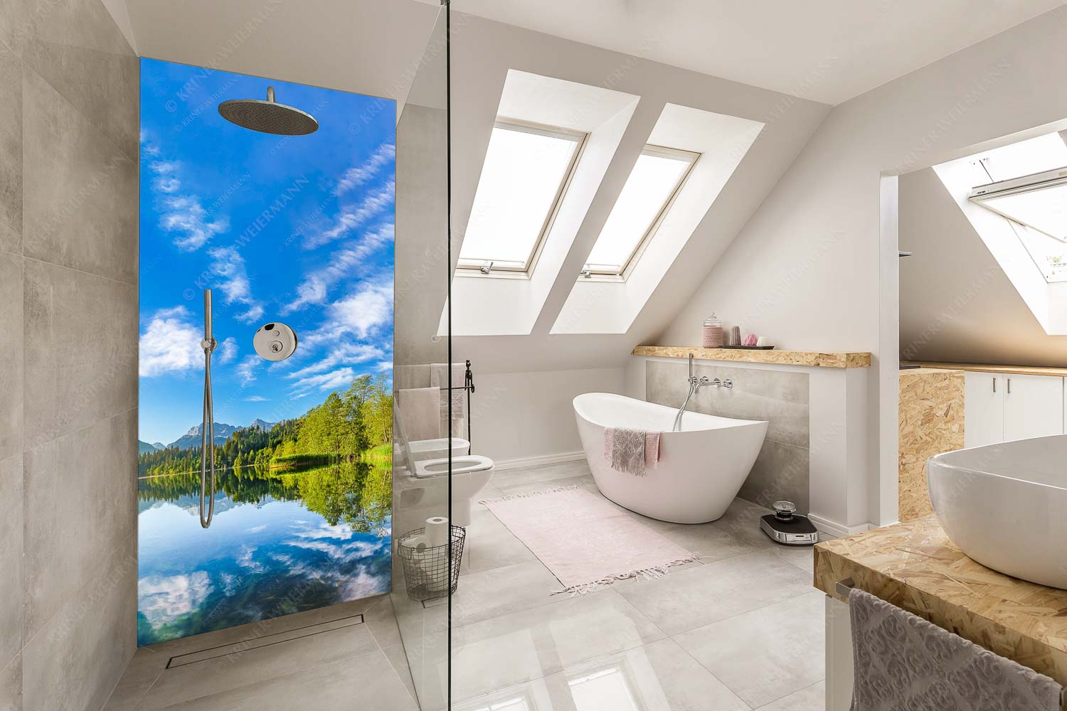 Freudiger Morgen – Größe ca. 110x220cm, Seitenverhältnis 1:2 — Barmsee mit Soiern und Karwendel Sonnenaufgang am Barmsee mit Blick zum Karwendel - Freudiger Morgen - Größe ca. 110x220cm, Seitenverhältnis 1:2 - Barmsee mit Soiern und Karwendel - weitere Infos unter https://www.kriner-weiermann.de