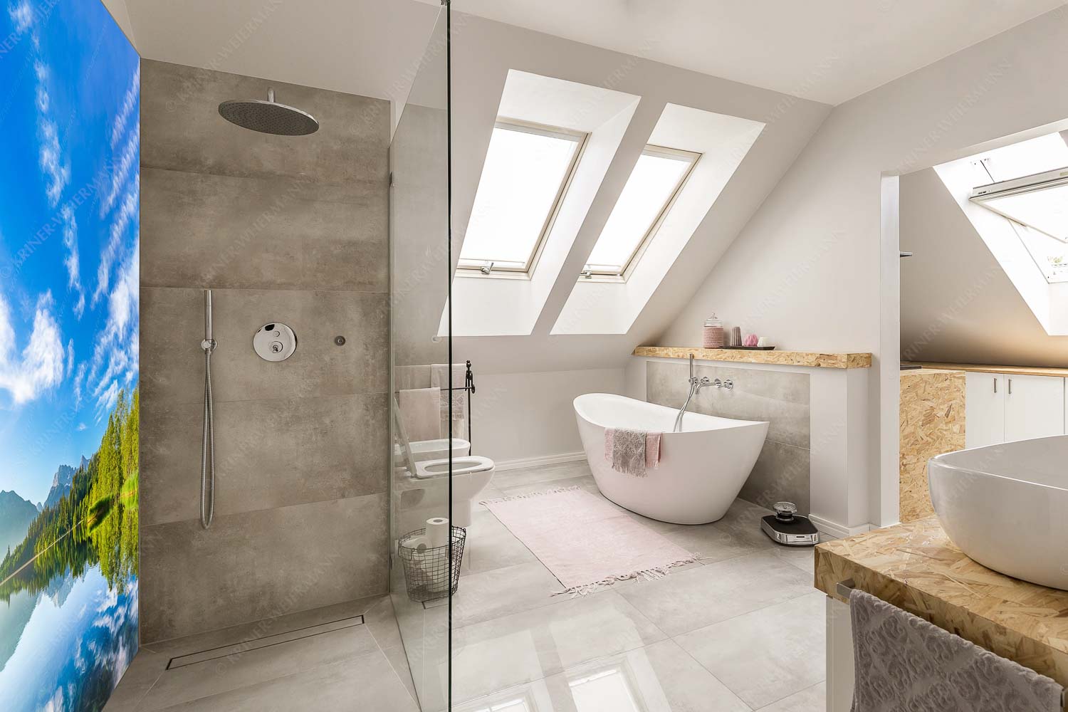 Sonnenaufgang am Barmsee mit Blick zum Karwendel - Freudiger Morgen - Größe ca. 150x225cm, Seitenverhältnis 2:3 - Barmsee mit Soiern und Karwendel - weitere Infos unter https://www.kriner-weiermann.de