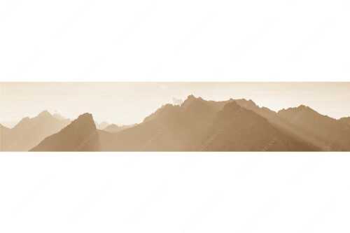 Blick durchs Puittal im Wettersteingebirge - Geblendet - Seitenverhältnis 5:1 - Arnspitzen und Wetterstein - weitere Infos unter https://www.kriner-weiermann.de