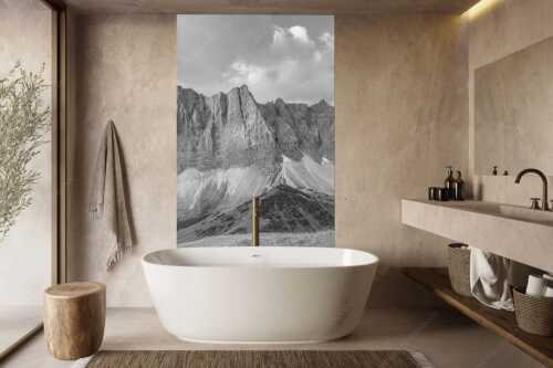 Sonnenaufgang mit Lalidererkette im Karwendel - Goldene Kette - Größe ca. 160x240cm, Seitenverhältnis 2:3 - Karwendel Hauptkamm mit Laliderer - weitere Infos unter https://www.kriner-weiermann.de