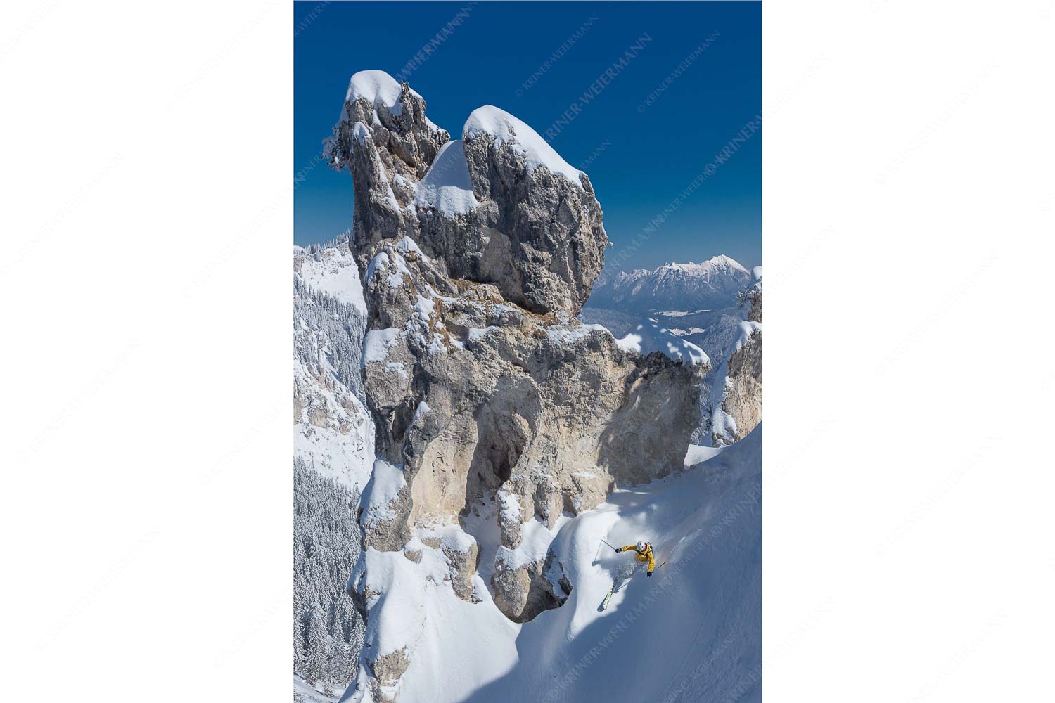 Im Spielplatz – Seitenverhältnis 2:3 — Alpspitze Freeride Telemarkspaß im Alpspitzgebiet mit Soierngebirge