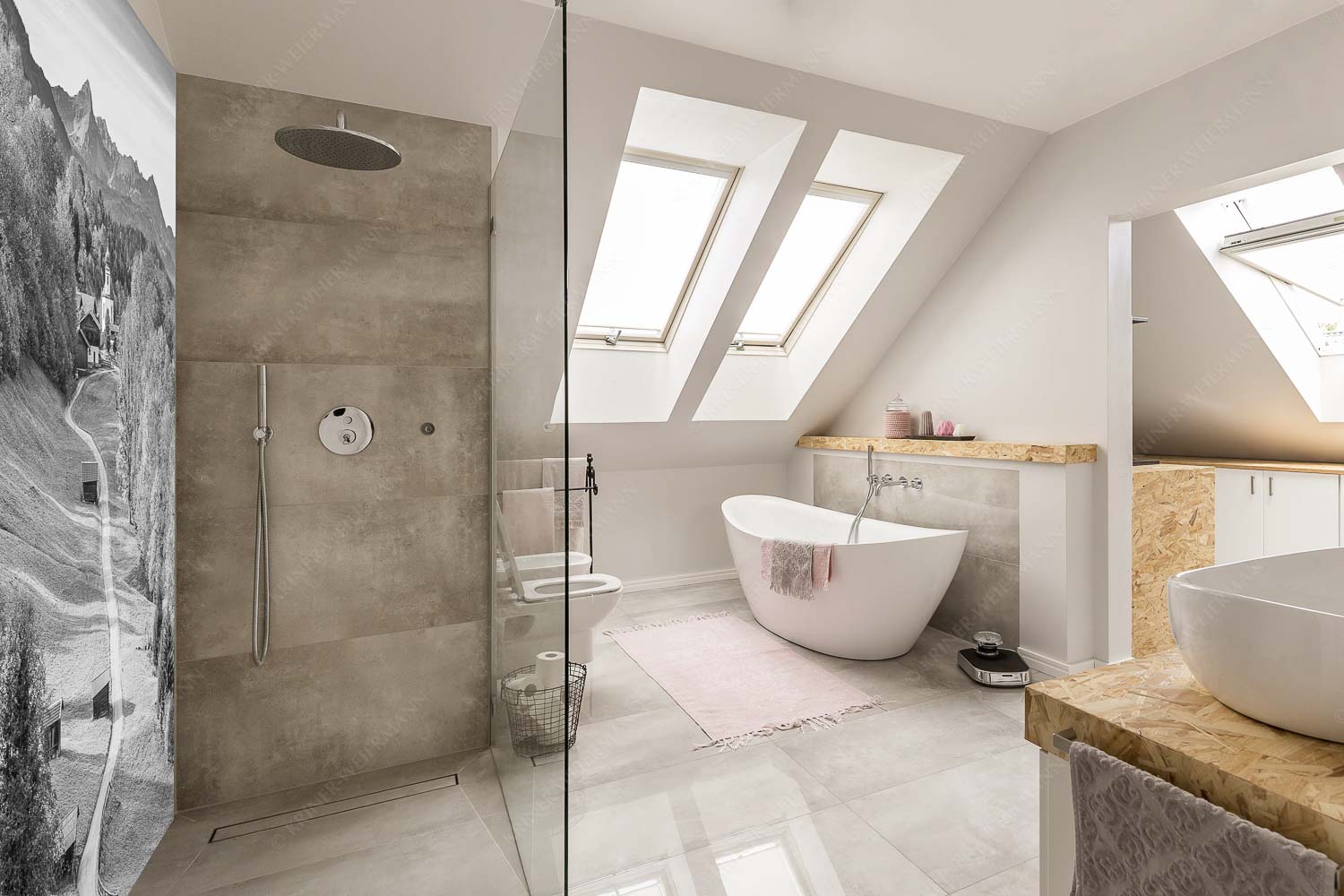 Kircherl – Größe ca. 150x225cm, Seitenverhältnis 2:3 — Wamberg mit Daniel Blick über Kirche St. Anna in Wamberg zum Waxenstein - Kircherl - Größe ca. 150x225cm, Seitenverhältnis 2:3 - Wamberg mit Daniel - weitere Infos unter https://www.kriner-weiermann.de