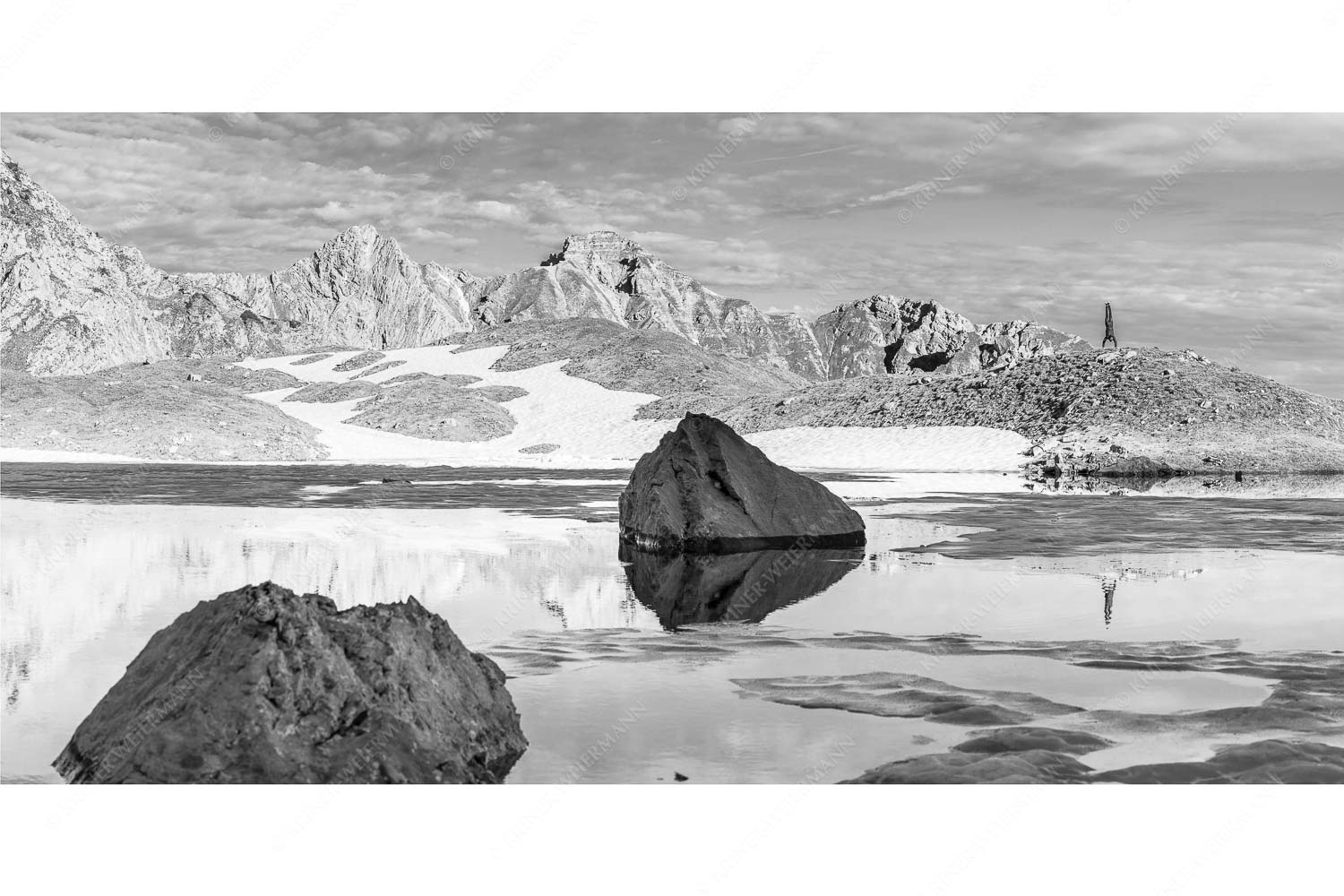 Morgens im Soierngebirge mit Blick zur Schöttlkarspitze
