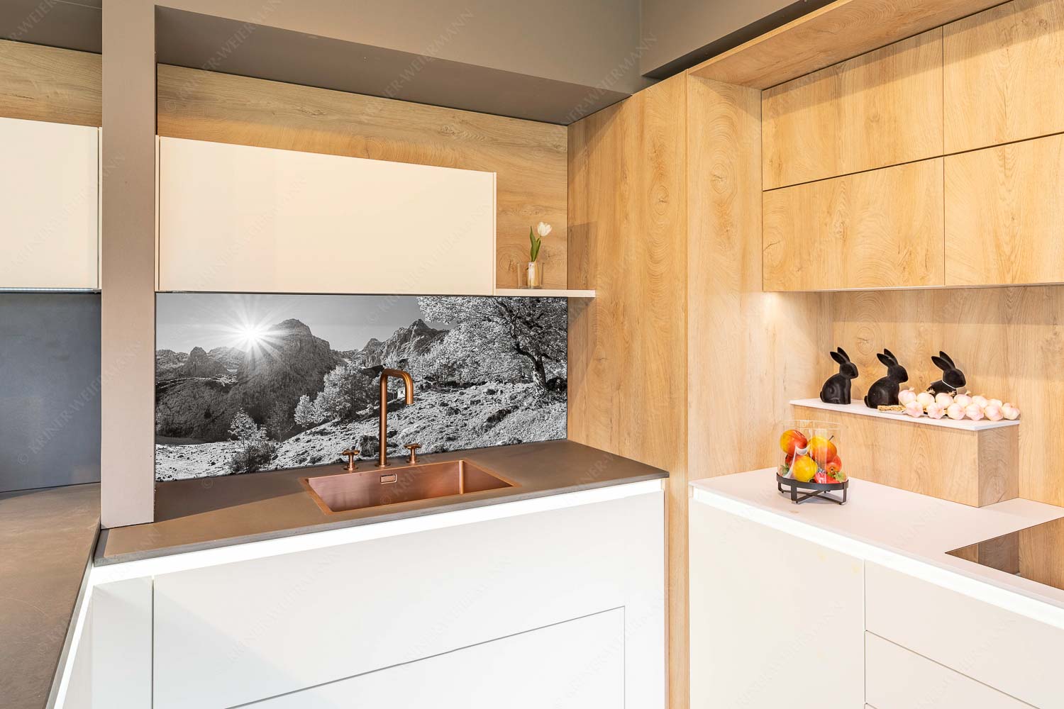 Oberreintal – Größe ca. 150x60cm, Seitenverhältnis 2,5:1 — Herbst an der Oberreintalhütte Herbstfärbung an der Oberreintalhütte mit Sonnenuntergang am Oberreintalturm im Wetterstein - Oberreintal - Größe ca. 150x60cm, Seitenverhältnis 2,5:1 - Herbst an der Oberreintalhütte - weitere Infos unter https://www.kriner-weiermann.de