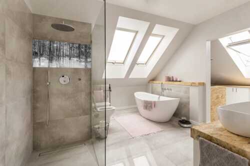 Überschwemmte Waldflächen an der Partnach im Reintal im Wettersteingebirge - Partnachmangroven - Größe ca. 100x50cm, Seitenverhältnis 2:1 - Wald Überschwemmung - weitere Infos unter https://www.kriner-weiermann.de