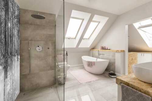 Überschwemmte Waldflächen an der Partnach im Reintal im Wettersteingebirge - Partnachmangroven - Größe ca. 150x225cm, Seitenverhältnis 2:3 - Wald Überschwemmung - weitere Infos unter https://www.kriner-weiermann.de