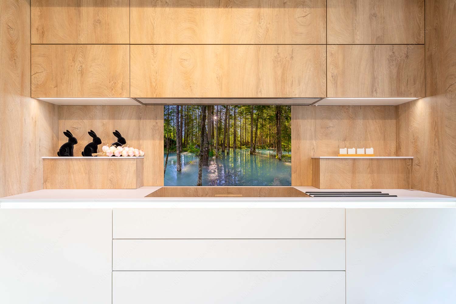 Partnachmangroven – Größe ca. 90x60cm, Seitenverhältnis 3:2 — Wald Überschwemmung Überschwemmte Waldflächen an der Partnach im Reintal im Wettersteingebirge - Partnachmangroven - Größe ca. 90x60cm, Seitenverhältnis 3:2 - Wald Überschwemmung - weitere Infos unter https://www.kriner-weiermann.de