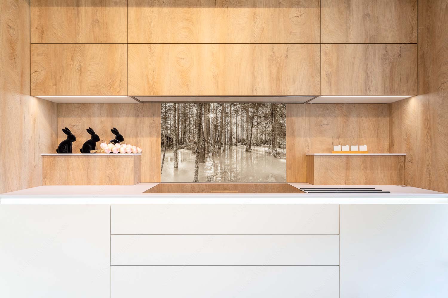 Partnachmangroven – Größe ca. 90x60cm, Seitenverhältnis 3:2 — Wald Überschwemmung Überschwemmte Waldflächen an der Partnach im Reintal im Wettersteingebirge - Partnachmangroven - Größe ca. 90x60cm, Seitenverhältnis 3:2 - Wald Überschwemmung - weitere Infos unter https://www.kriner-weiermann.de