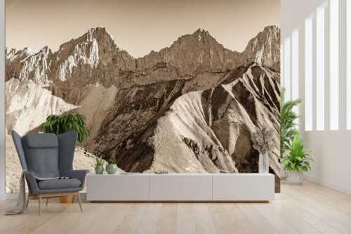 Bergschafe an der Erinnerungshütte mit Oberreintalschrofen und Scharnitzspitze im Wettersteingebirge - Scharnitzjoch - Größe ca. 300x200cm, Seitenverhältnis 3:2 - Schafe mit Erinnerungshütte im Wetterstein - weitere Infos unter https://www.kriner-weiermann.de