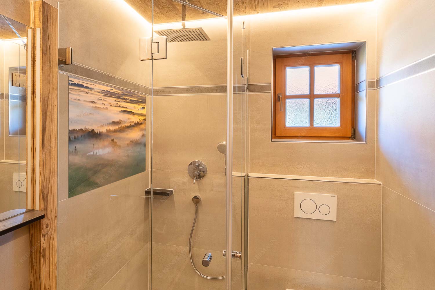 Schleiergewand – Größe ca. 120x80cm, Seitenverhältnis 3:2 — Morgenstimmung bei Kochel Nebelstimmung im Kochlermoos - Schleiergewand - Größe ca. 120x80cm, Seitenverhältnis 3:2 - Morgenstimmung bei Kochel - weitere Infos unter https://www.kriner-weiermann.de