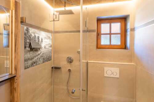 Blick übern Barmsee in den Sonnenaufgang - Seewiesen - Größe ca. 120x80cm, Seitenverhältnis 3:2 - Heustadel am Barmsee - weitere Infos unter https://www.kriner-weiermann.de