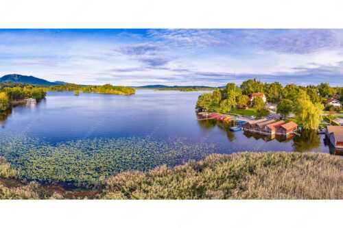 Blick über den Staffelsee bei Seehausen - Sicherer Hafen - Seitenverhältnis 2:1 - Seehausen am Staffelsee - weitere Infos unter https://www.kriner-weiermann.de