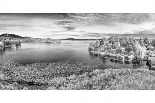 Blick über den Staffelsee bei Seehausen - Sicherer Hafen - Seitenverhältnis 2:1 - Seehausen am Staffelsee - weitere Infos unter https://www.kriner-weiermann.de