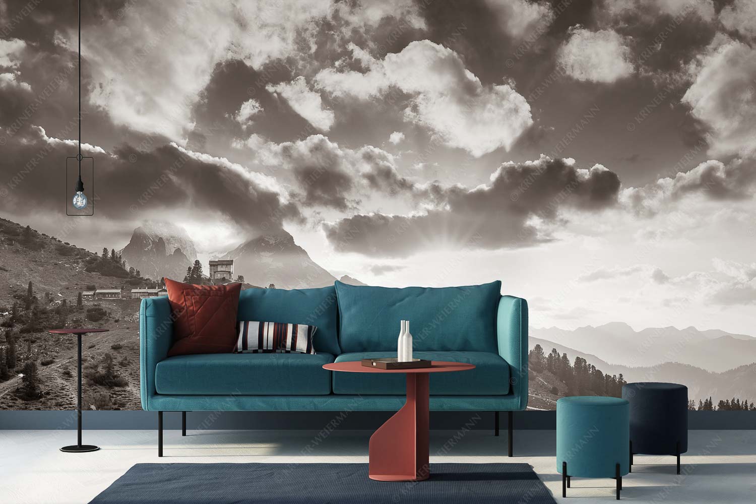 Sonnenkönig – Größe ca. 400x200cm, Seitenverhältnis 2:1 — Sonnenuntergang am Schachen Am Abend scheint die Sonne noch warm und in herrlichem Licht an das Schachenschloss - Sonnenkönig - Größe ca. 400x200cm, Seitenverhältnis 2:1 - Sonnenuntergang am Schachen - weitere Infos unter https://www.kriner-weiermann.de