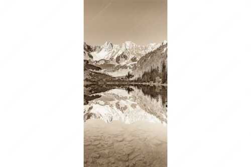 Blick über Soiernsee zur Schöttlkarspitze - Spiegelglatt - Seitenverhältnis 1:2 - Spiegelung am Soiernsee mit Schöttlkarspitze - weitere Infos unter https://www.kriner-weiermann.de
