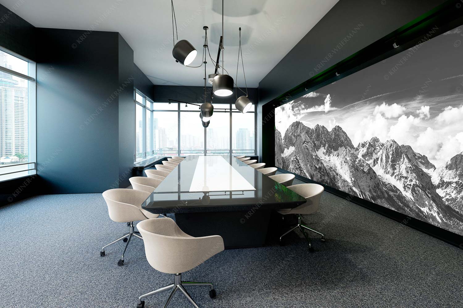 Standpunkt – Größe ca. 600x200cm, Seitenverhältnis 3:1 — Wanderer am Feldernjoch Blick vom Feldernjoch im Wetterstein auf die Mieminger Kette - Standpunkt - Größe ca. 600x200cm, Seitenverhältnis 3:1 - Wanderer am Feldernjoch - weitere Infos unter https://www.kriner-weiermann.de