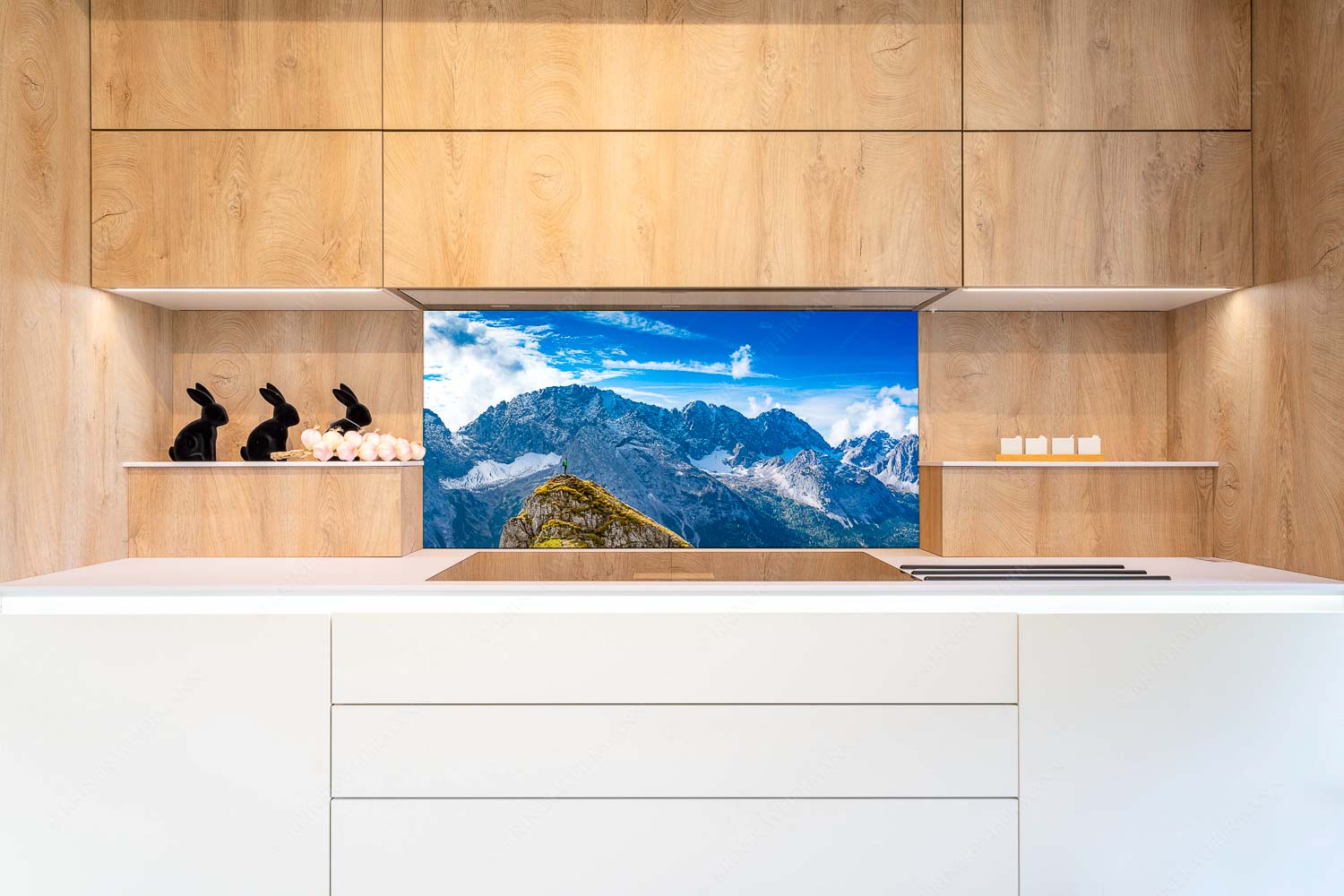 Standpunkt – Größe ca. 120x60cm, Seitenverhältnis 2:1 — Wanderer am Feldernjoch Blick vom Feldernjoch im Wetterstein auf die Mieminger Kette - Standpunkt - Größe ca. 120x60cm, Seitenverhältnis 2:1 - Wanderer am Feldernjoch - weitere Infos unter https://www.kriner-weiermann.de