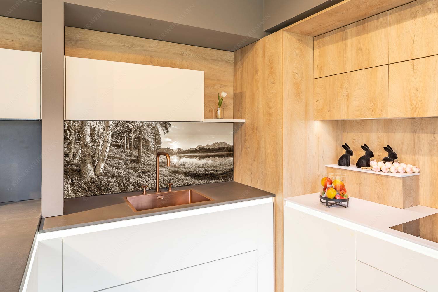 Stiller Morgen – Größe ca. 150x60cm, Seitenverhältnis 2,5:1 — Wildensee und Karwendel Blick über den Wildensee zum Sonnenaufgang am Soierngebirge und Karwendel - Stiller Morgen - Größe ca. 150x60cm, Seitenverhältnis 2,5:1 - Wildensee und Karwendel - weitere Infos unter https://www.kriner-weiermann.de