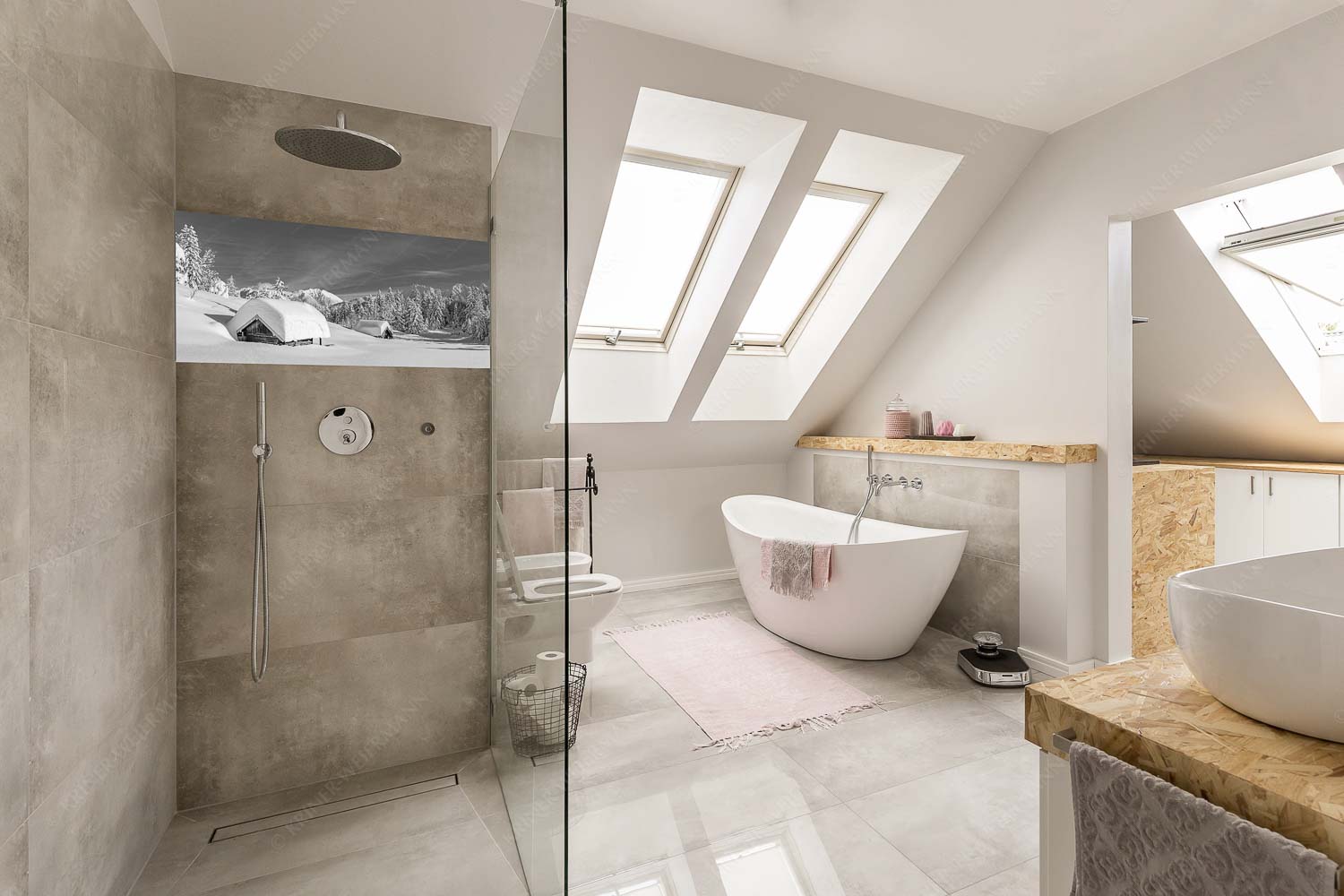 Unberührt – Größe ca. 100x50cm, Seitenverhältnis 2:1 — Winter im Karwendel Unberührte Winterlandschaft nach ergiebigen Neuschneefällen im Kranzberggebiet - Unberührt - Größe ca. 100x50cm, Seitenverhältnis 2:1 - Winter im Karwendel - weitere Infos unter https://www.kriner-weiermann.de