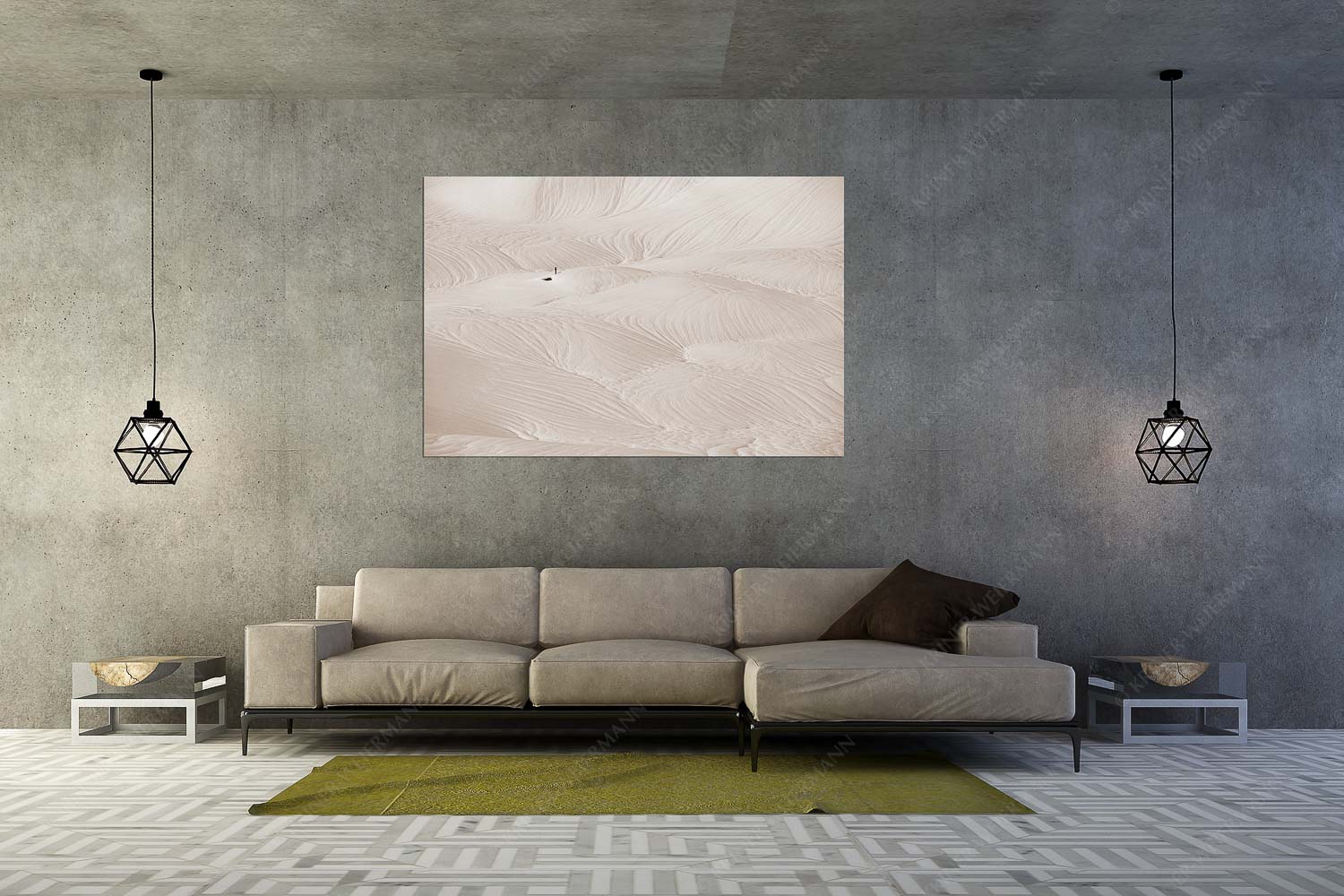 Untergetaucht – Größe ca. 180x120cm, Seitenverhältnis 3:2 — Schneemassen im Estergebirge Nur noch First und Kamin ragen im Frühjahr von der Kuhalm aus dem Schnee - Untergetaucht - Größe ca. 180x120cm, Seitenverhältnis 3:2 - Schneemassen im Estergebirge - weitere Infos unter https://www.kriner-weiermann.de