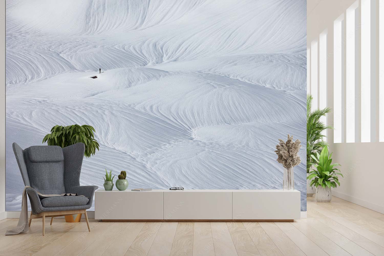 Untergetaucht – Größe ca. 300x200cm, Seitenverhältnis 3:2 — Schneemassen im Estergebirge Nur noch First und Kamin ragen im Frühjahr von der Kuhalm aus dem Schnee - Untergetaucht - Größe ca. 300x200cm, Seitenverhältnis 3:2 - Schneemassen im Estergebirge - weitere Infos unter https://www.kriner-weiermann.de