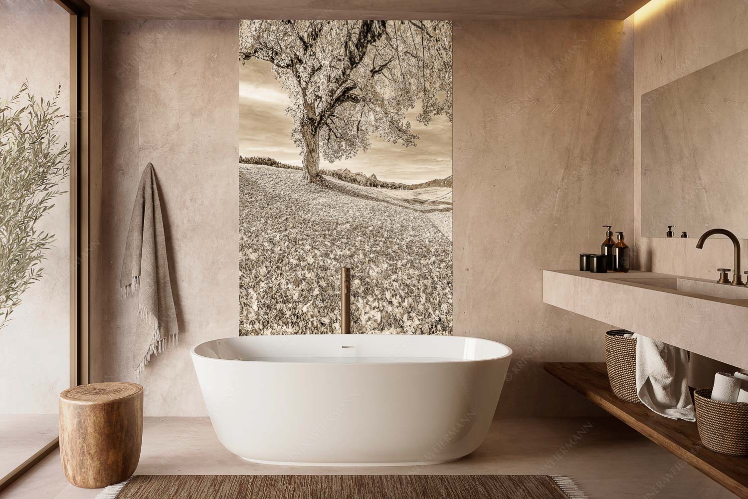 Untern Ahorn durch – Größe ca. 160x240cm, Seitenverhältnis 2: — Alpspitze Zugspitze und Waxenstein Bergahorn mit BNlick zum Zugspitzmassiv - Untern Ahorn durch - Größe ca. 160x240cm, Seitenverhältnis 2: - Alpspitze Zugspitze und Waxenstein - weitere Infos unter https://www.kriner-weiermann.de