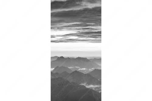 Blick von der Zugspitze über Thannheimer Berge nach einem Gewitterregen - Wetterberuhigung - Seitenverhältnis 1:2 - Zugspitze Abendstimmung - weitere Infos unter https://www.kriner-weiermann.de